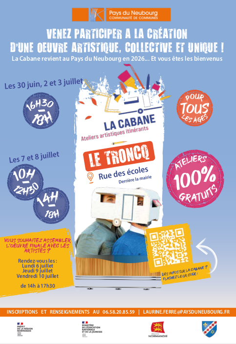 Affiche La Cabane 2026 Affiche La Cabane 2026