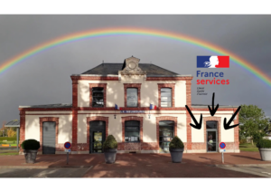 Photo de l'office de tourisme avec l'emplacement de l'EFS
