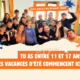 Vacances été 2026 PAJ