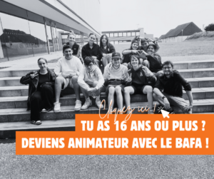 Encart d'actualité pour devenir animateur