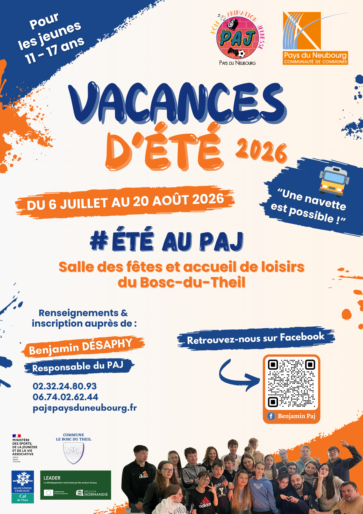 PAJ Affiche Vacances (11) affiche PAJ vacances été 206