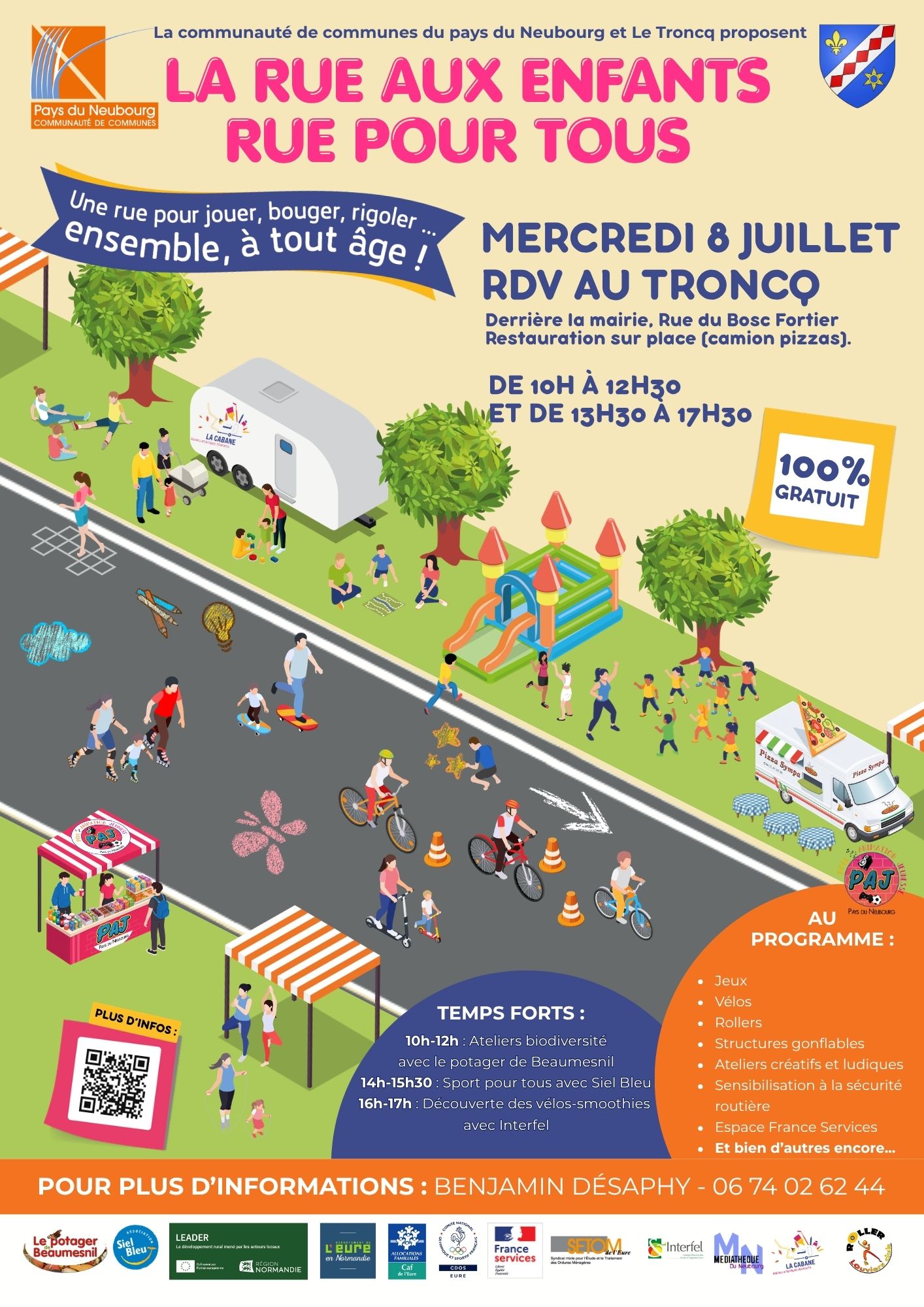Affiche Rue Aux Enfants