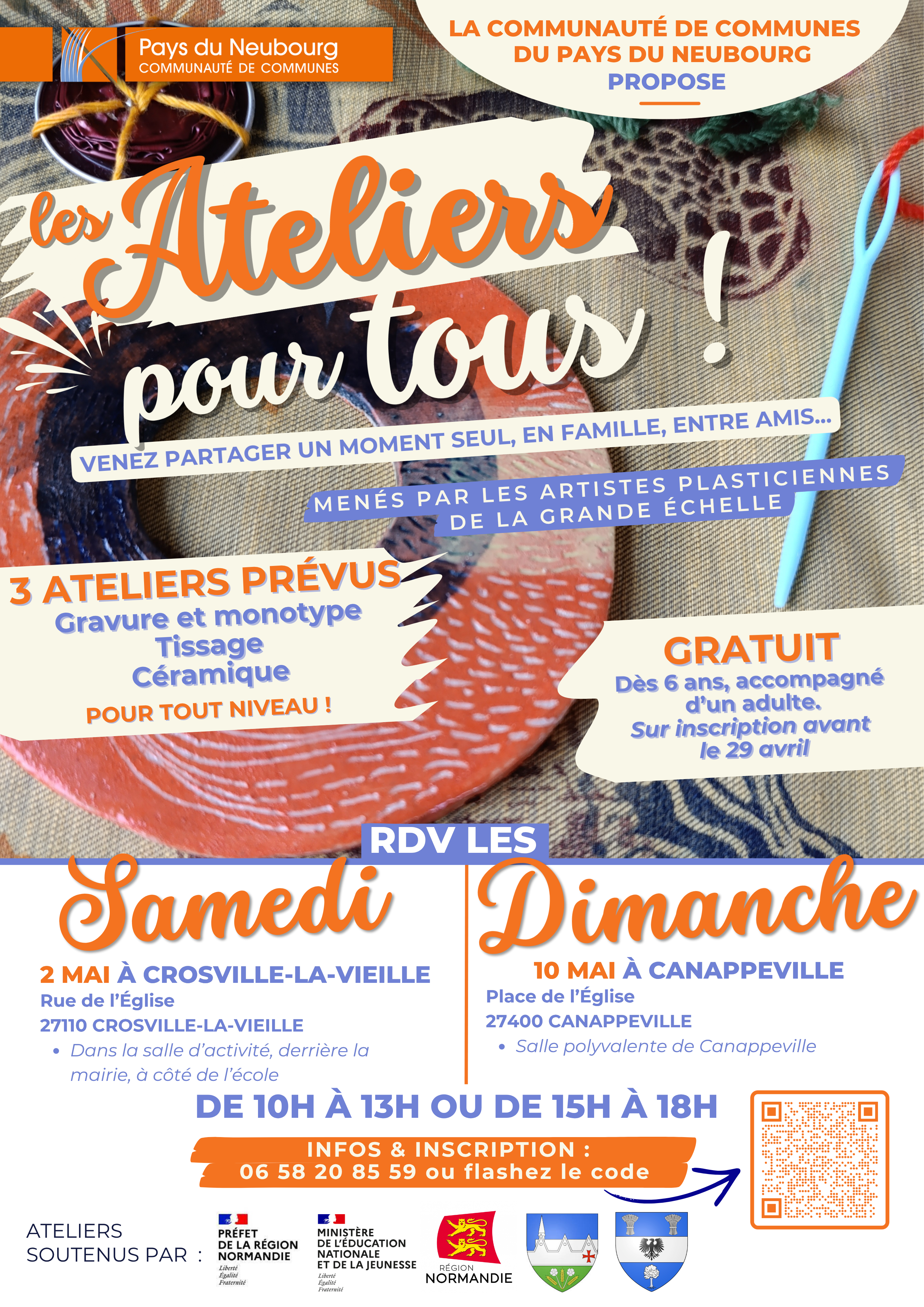 Affiche Les Ateliers De La CDC