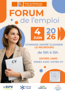 Affiche du forum de L'emploi 2026